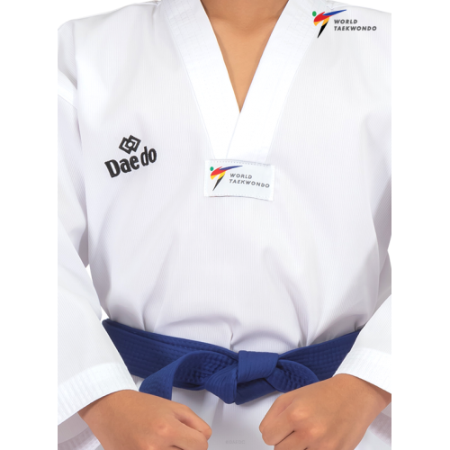 Dobok Basic World Taekwondo Embroidery Daedo Martial Arts Shop