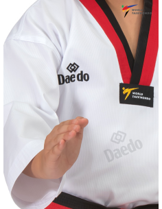 Daedo TA1047 F.E.TKD Taekwondo Dobok White