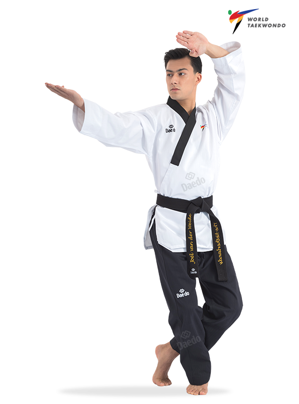 Blessing Pre Loved Daedo Taekwondo Poom Uniform, Sports Equipment, Other  Sports Equipment and Supplies on Carousell